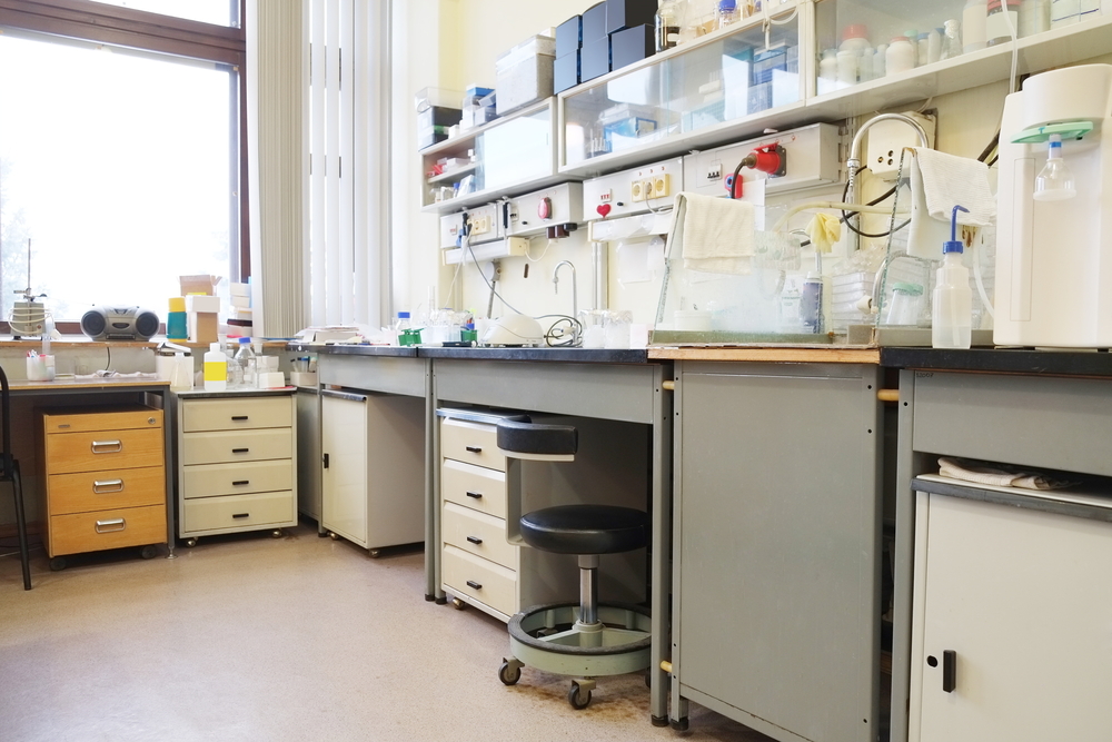 The image of chemical-biological laboratory equipment
