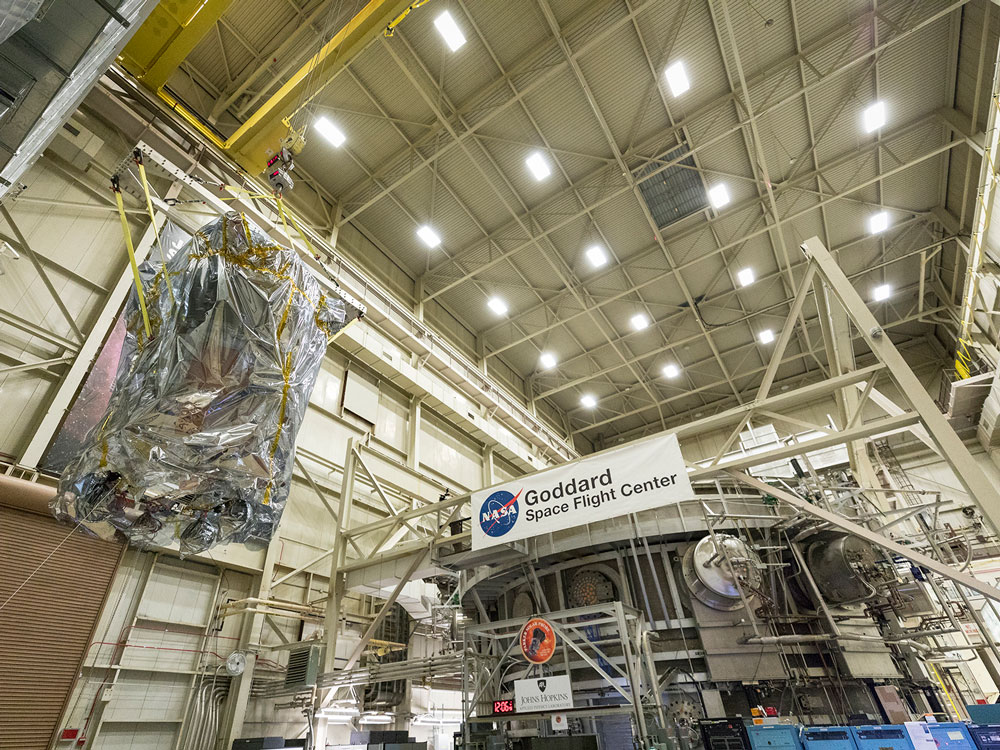 Parker Solar Probe in the Goddard Cleanroom